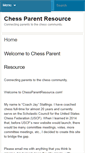 Mobile Screenshot of chessparentresource.com
